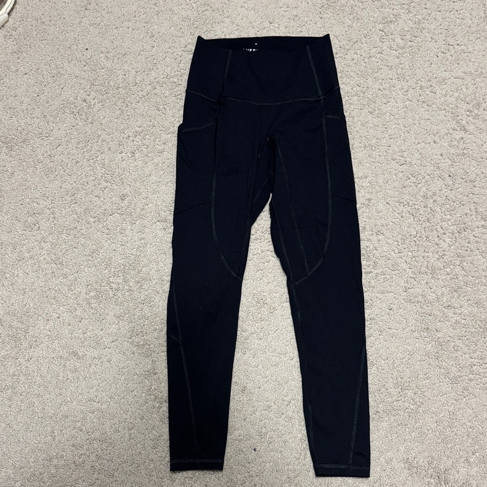 Everlane The Perform Pocket Legging Black High Waisted Athletic Workout XS - Picture 4 of 13